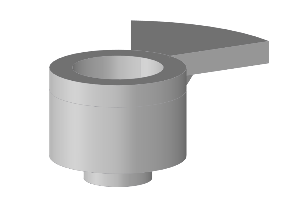 Модель 004279 | Сборная винтовая лестница