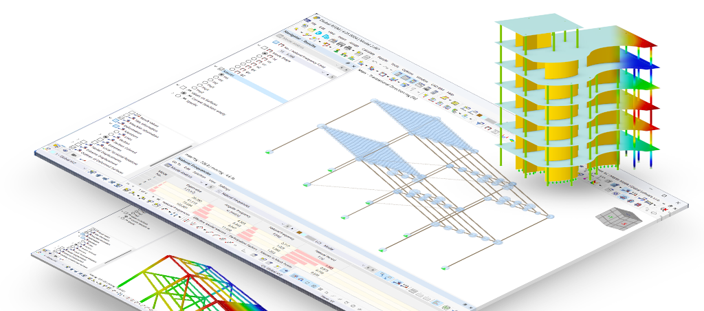 Баннер | Модальный анализ для RFEM 6 - Описание продукта