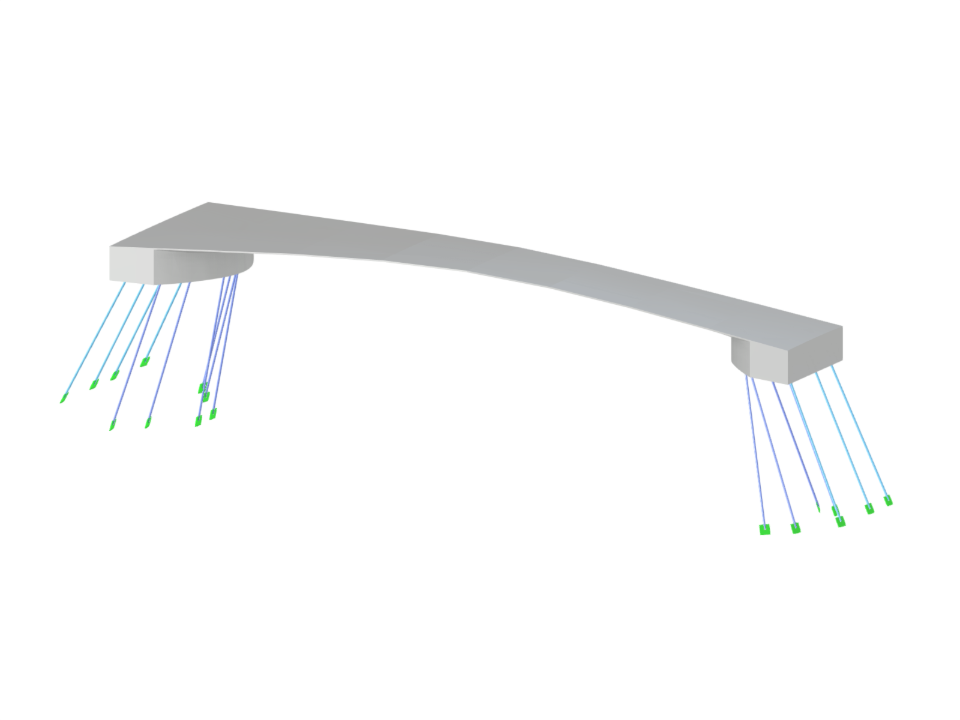 Модель 004852 | Пешеходно-велосипедный мост в Айхсютте, Германия