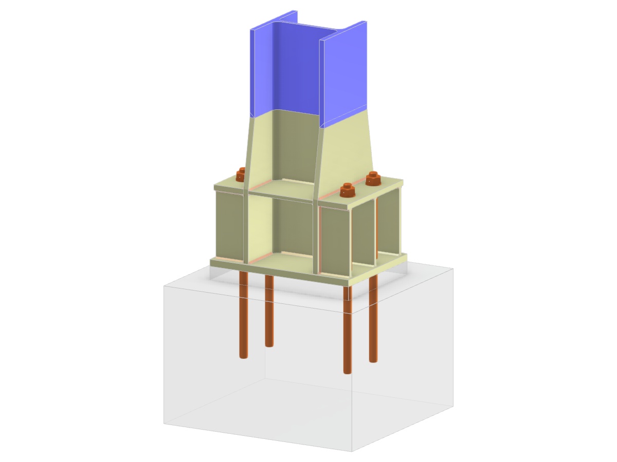 Модель 005648 | База колонны