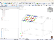 Программа RFEM 6 для расчёта солнечной установки на крыше здания.