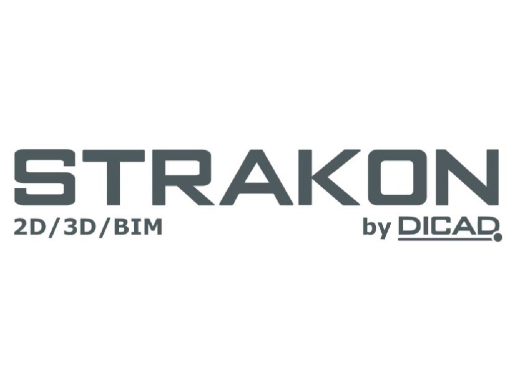 DICAD STRAKON 软件的 Logo，用于支持 RFEM 5 的数据交换。