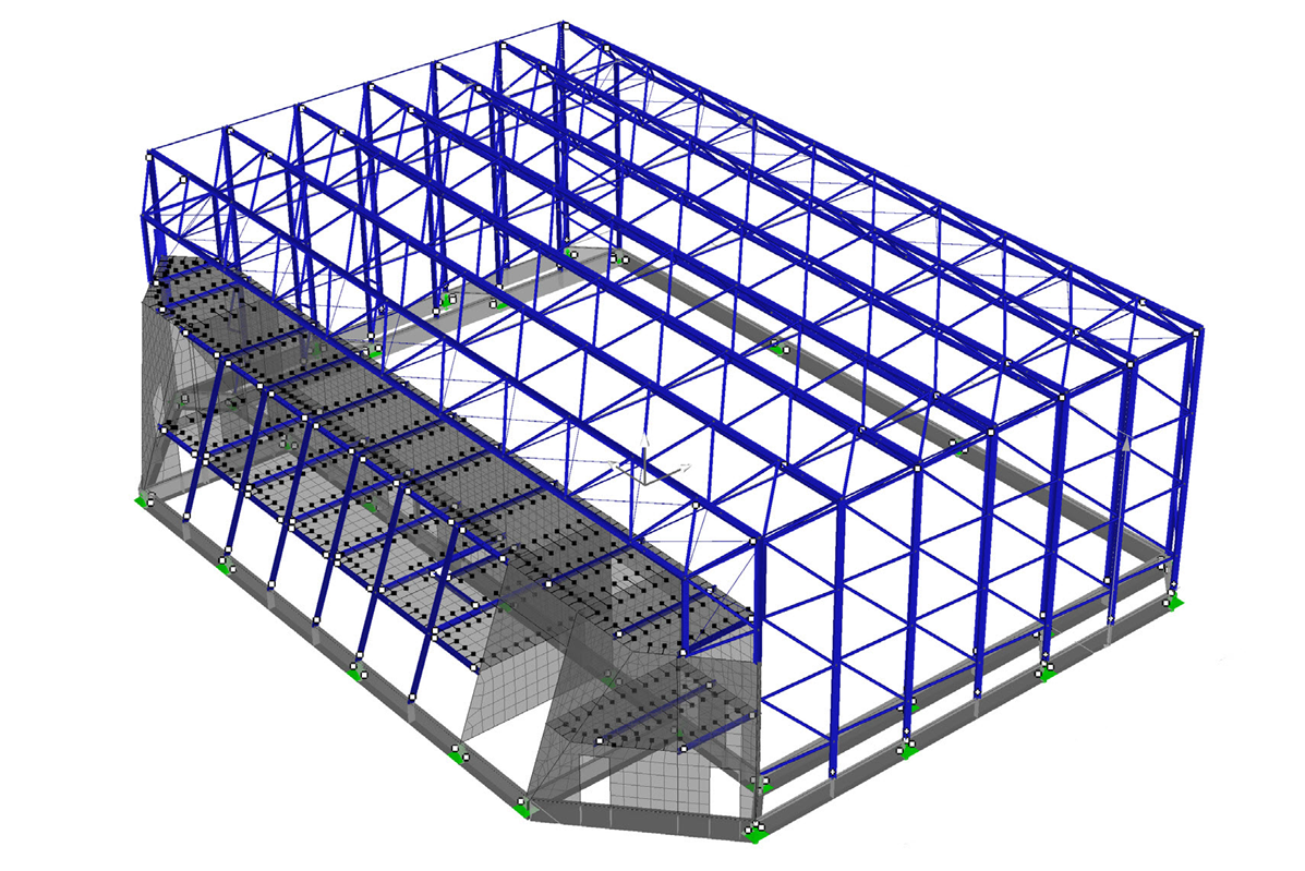使用RFEM建模（©Bollinger + Grohmann）