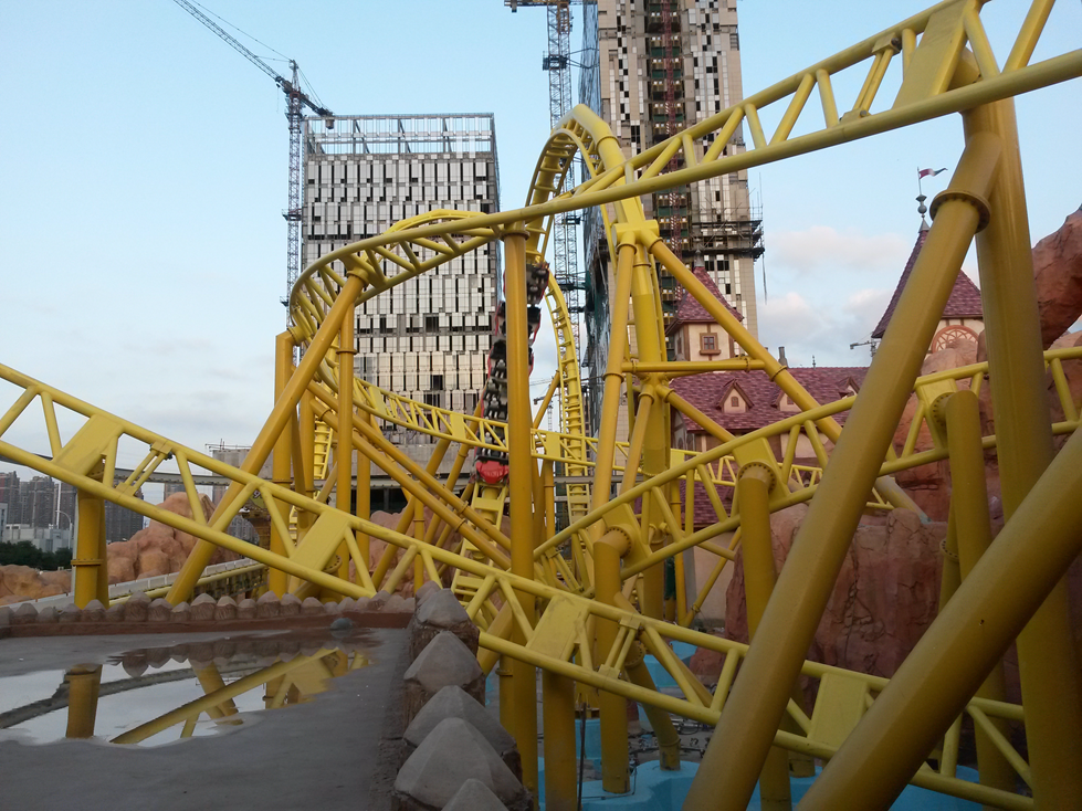Dragon Flight, X-Train Flying Launch Coaster in Ningbo (China)