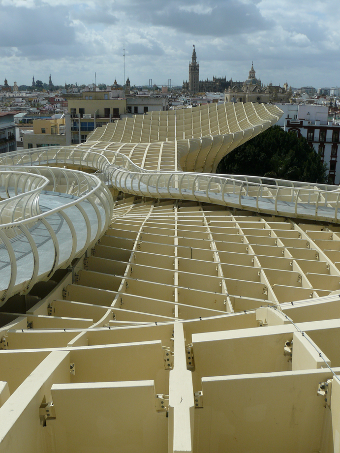 Metropol Parasol in Seville, Spain