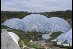 Rainforest Biome des Eden Projects in Cornwall, England