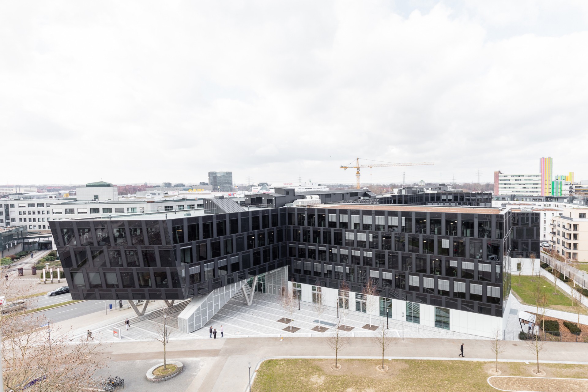 Funke Media Office，后视图（©AllesWirdGut，Tschinkersten摄影）