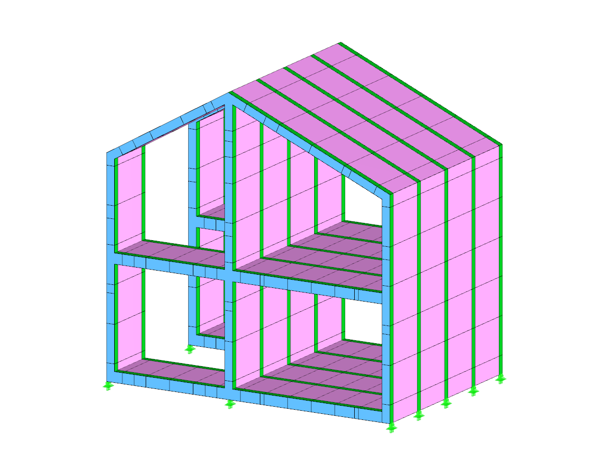组装的木制施工系统