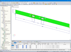 RFEM 中带开口的 BauBuche 梁的应力分析（©PIRMIN JUNG）