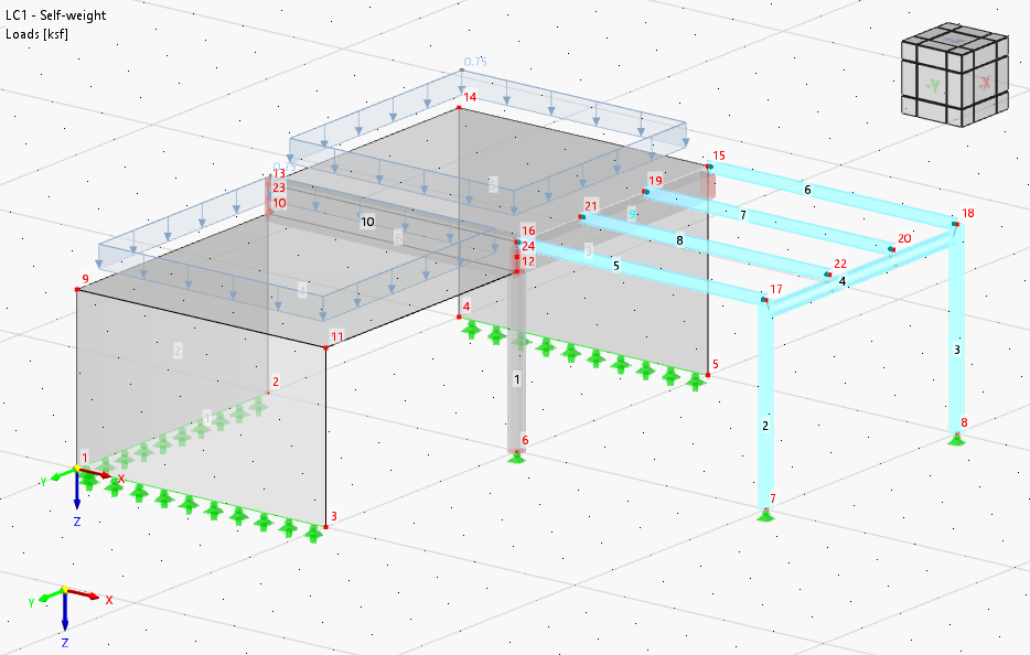RFEM 工作区