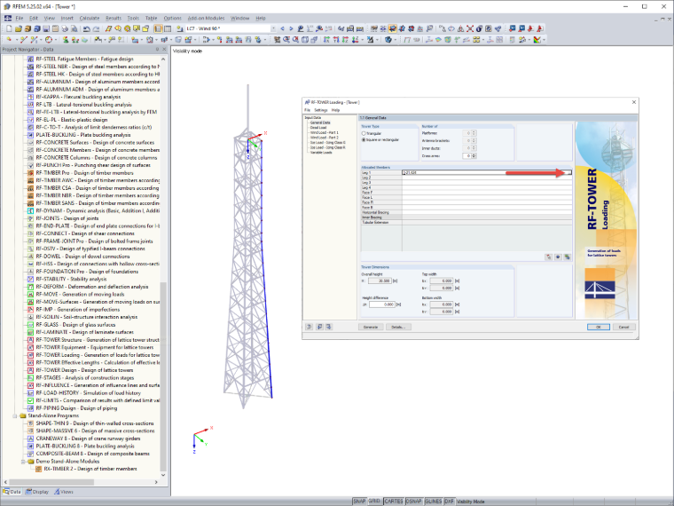 常见问题解答005074 | Kann RF-/MAST Belastung auch ohne andere MAST Zusatzmodule verwendet werden?