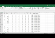 主内力和弯矩的 Excel 表格