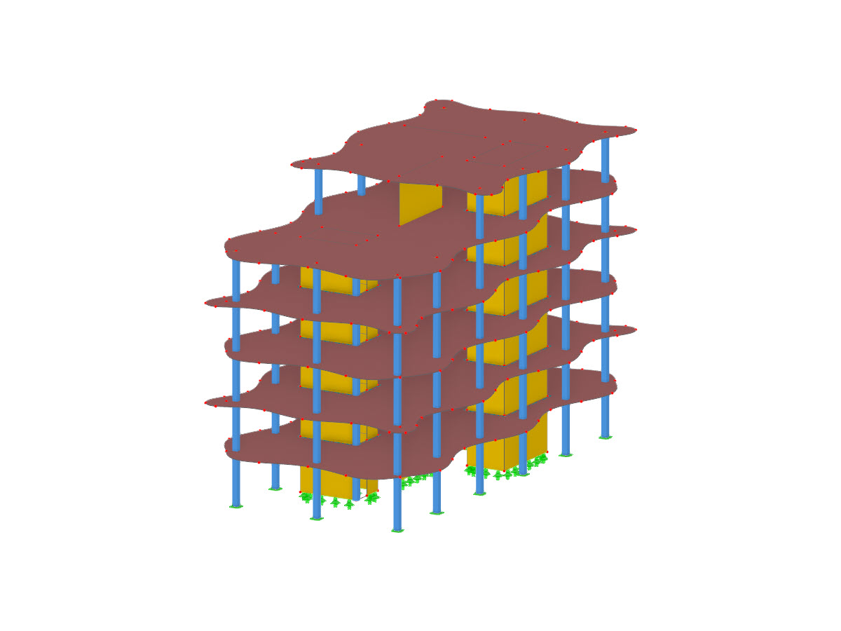 混凝土结构五层建筑