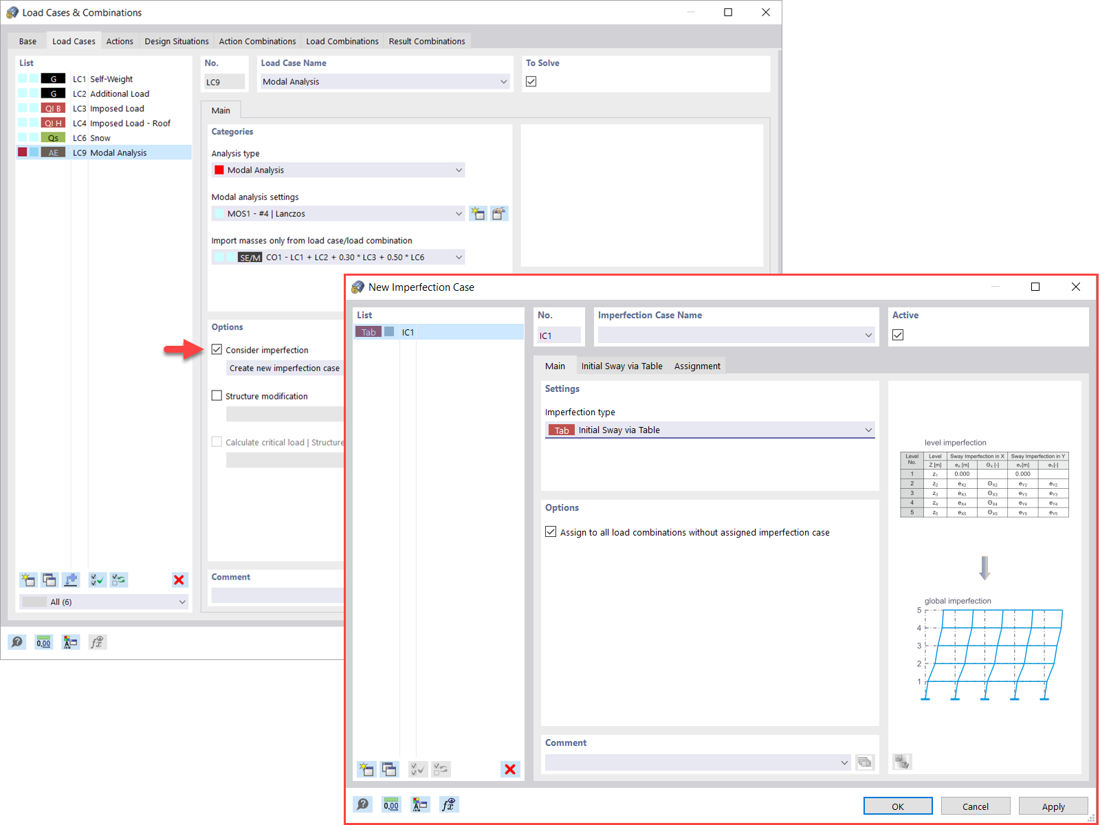 模态分析中的缺陷应用
