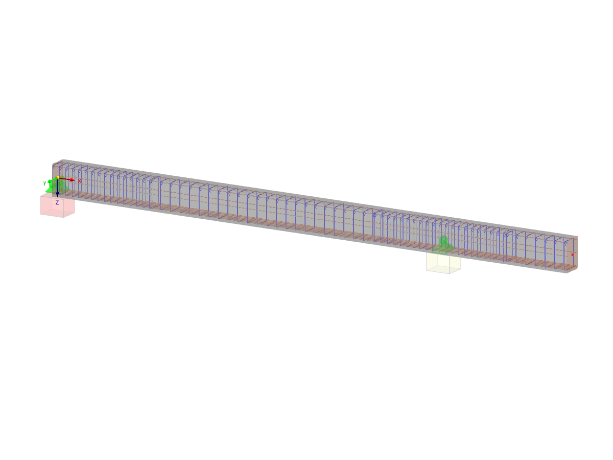 悬臂钢筋混凝土梁