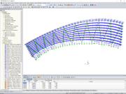 RSTAB 中外墙结构的 3D 模型（©华纳工程咨询（北京）有限公司） (SuP Ingenieure GmbH)