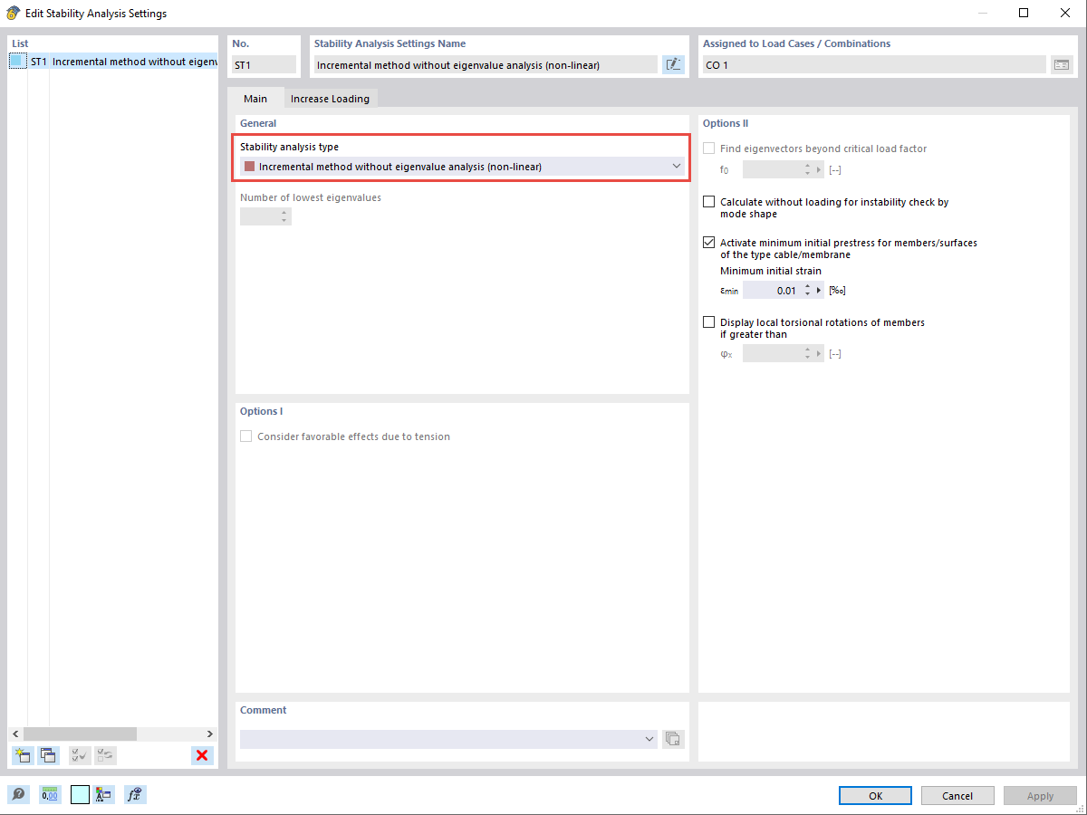 FAQ 005397 | 我可以在 RFEM 6 或 RSTAB 9 中逐渐增加荷载吗？