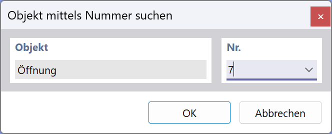 FAQ 005546 | RFEM 6 中如何找到特定编号的洞口？