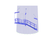 模型 005029 | 外部楼梯设计方案
