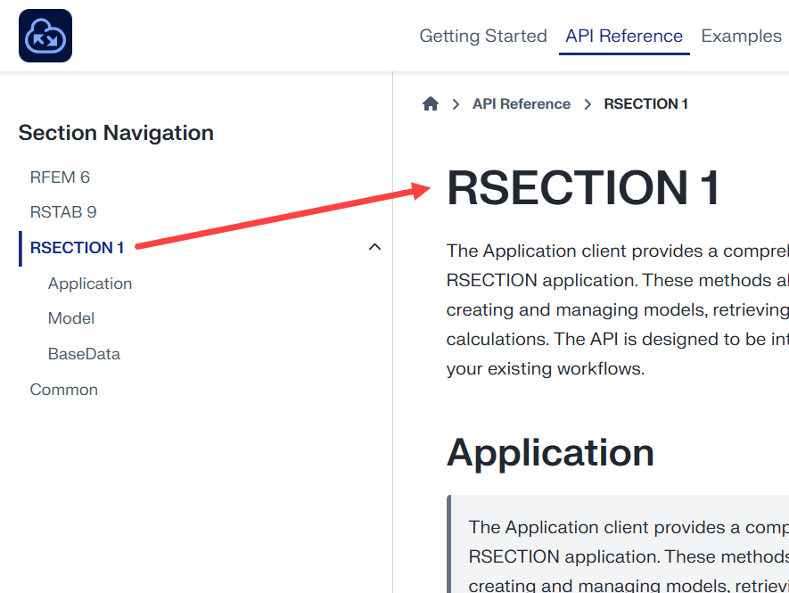 展示使用 API 在 RSECTION 中定义复杂的截面几何。
